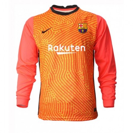 Billiga Fotbollströjor FC Barcelona Målvakt tröja 2020/21 M003 Långärmad